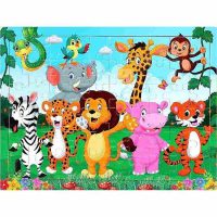 Lựa chọn hoàn hảo cho giáo dục sớm với bộ xếp hình Doremon Công viên 3D 60 mảnh ghép