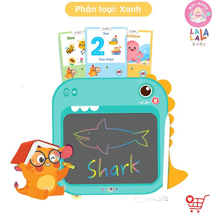 Máy Đọc Viết Từ Vựng Phát Nhạc Song Ngữ LalaTalk Kết Hợp Bảng Tự Xóa Cho Bé