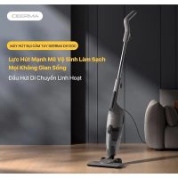 Máy hút bụi cầm tay Deerma DX120C lực hút 16Kpa công suất 600W phiên bản mới năm 2025