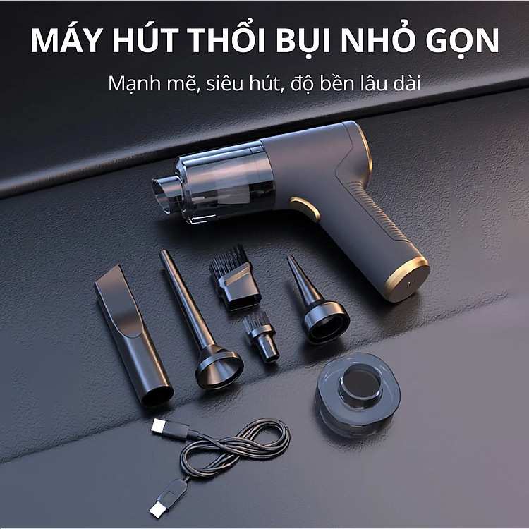 Máy hút thổi bụi không dây MK367 thiết kế tối giản hiệu suất tối đa kèm phụ kiện