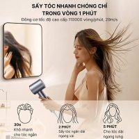 Máy sấy tóc SOKANY SK14019 chính hãng bảo vệ tóc toàn diện với công nghệ ion âm hiện đại