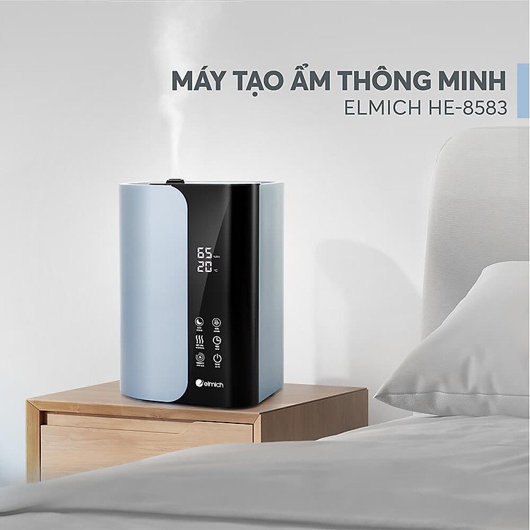 Máy tạo ẩm Elmich HE-8583 chính hãng điều khiển cảm ứng thông minh mang lại tiện nghi vượt bậc
