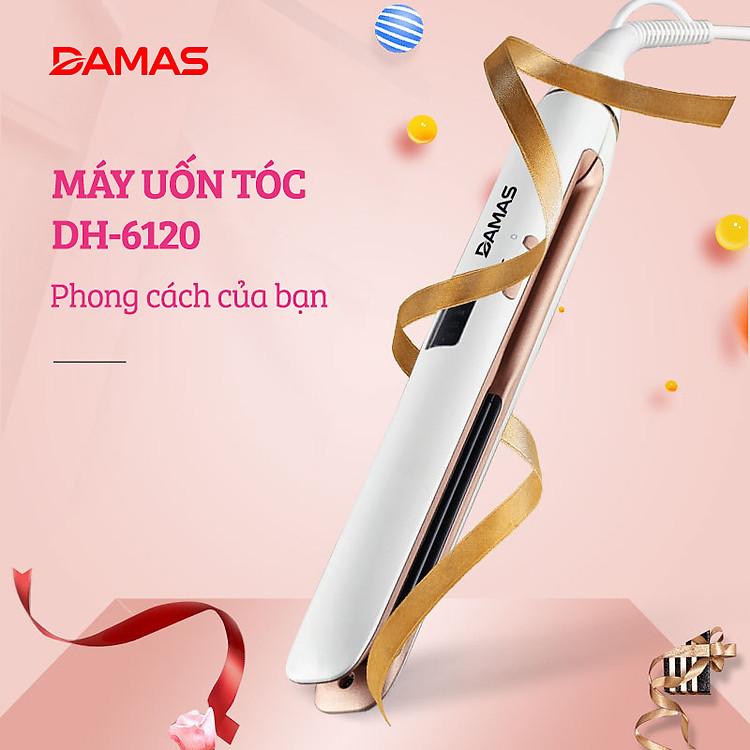 Máy Uốn Ép Tóc DAMAS DH6120 Hàng Chính Hãng Mang Lại Vẻ Đẹp Hoàn Hảo Cho Tóc