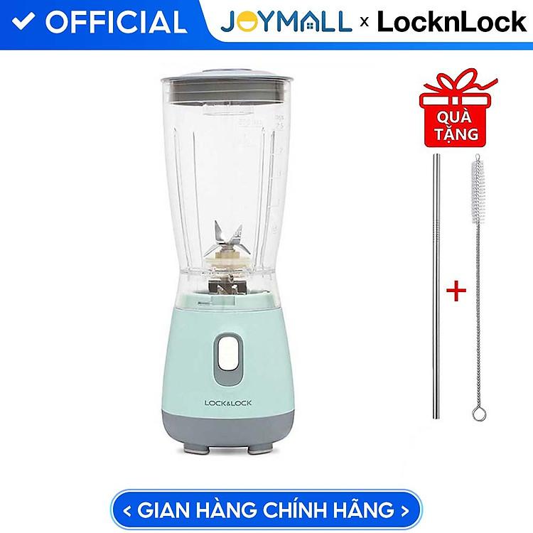 Máy xay sinh tố Lock&Lock EJM436 lưỡi xay inox 304 siêu sắc bén kèm bộ cọ rửa tiện dụng