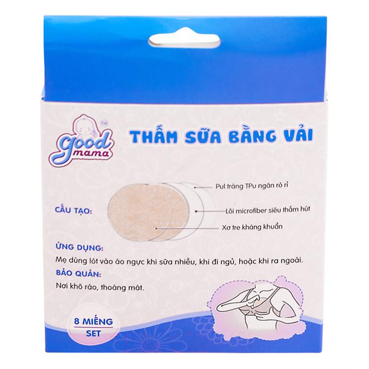Miếng lót thấm sữa Goodmama thiết kế tinh tế giúp mẹ thoải mái vận động cả ngày