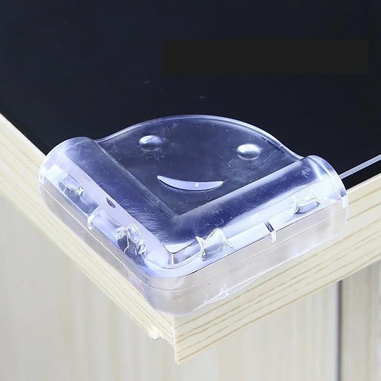 Miếng silicon bảo vệ góc bàn đa năng kèm keo dán tiện lợi cho mọi gia đình