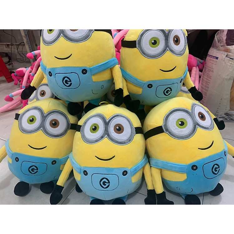 Minion nhồi bông siêu đáng yêu kích thước 1m2 làm gối ôm cực kỳ thoải mái