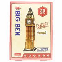 Mô Hình Giấy 3D Big Ben Cubic Fun S3015H 13 Mảnh Ghép Hoàn Hảo Cho Người Mới