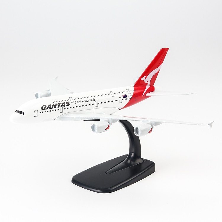 Mô Hình Máy Bay Airbus A380 Qantas Airway Everfly QT20 Quà Tặng Độc Đáo Ý Nghĩa