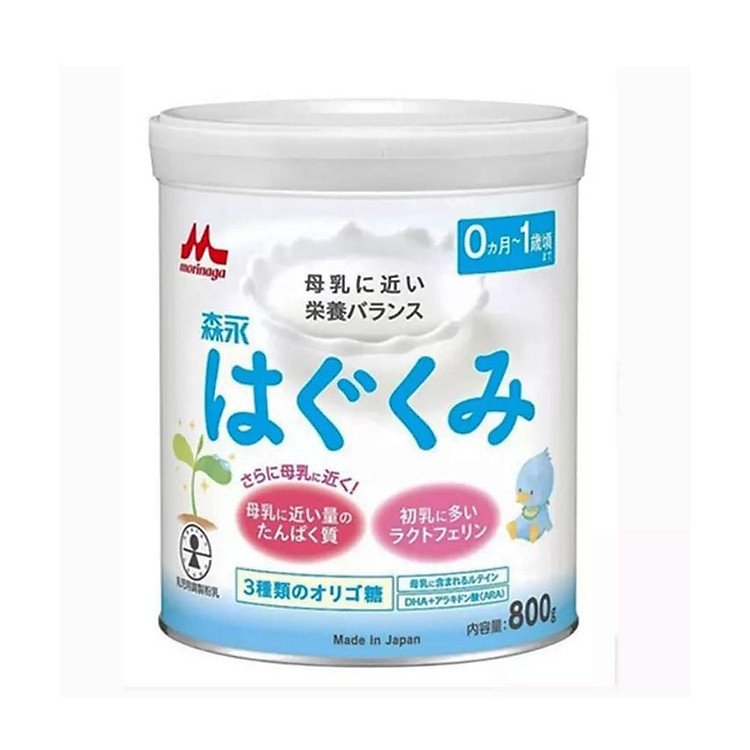 Morinaga số 0 lon 810g sự kết hợp hoàn hảo giữa khoa học và dinh dưỡng