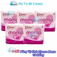 Mua Ngay Combo Băng Vệ Sinh Diana Mama Cho Mẹ Sau Sinh 12 Miếng Tại Mevabeunmei