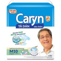 Mua ngay tã dán siêu thấm Caryn M10 để trải nghiệm sự chăm sóc nhẹ nhàng và tận tâm