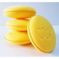 Mút dưỡng chuyên dụng Meguiar's 11cm màu vàng cho trải nghiệm chăm sóc xe chuyên nghiệp
