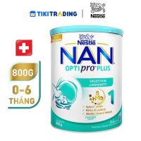 Nestlé NAN OPTIPRO PLUS 1 800g Thụy Sĩ người bạn đồng hành tin cậy cho bé những tháng đầu đời