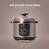 Nồi áp suất Elmich PCE-8792 công suất 1000W dung tích 5L van xả tự động an toàn