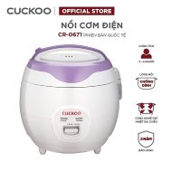 Nồi cơm điện Cuckoo 1.08L CR-0671 hàng chính hãng Cuckoo Vina tiết kiệm điện năng cho người nội trợ