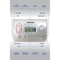 Nồi cơm điện tử Toshiba RC-18NTFV(W) 1.8 Lít tiết kiệm điện năng vận hành cực kỳ ổn định