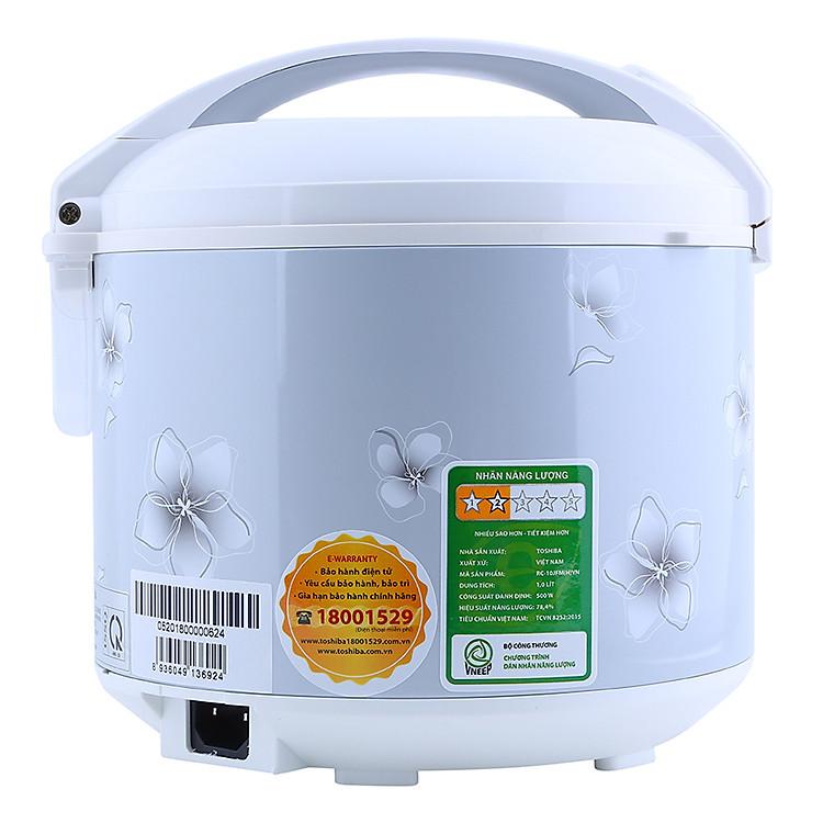 Nồi Cơm Nắp Gài Toshiba RC-10JFM(H)VN 1L Lựa Chọn Tin Cậy Của Nội Trợ