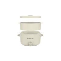 Nồi lẩu điện Sunhouse SHD4517 đa năng 4 trong 1 lòng nồi inox 304 gia nhiệt trực tiếp nhanh