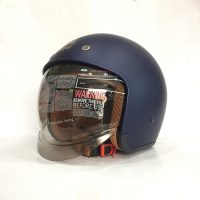 Nón bảo hiểm 3/4 Royal M139 Xanh Mực Nhám kính âm độc đáo khẳng định phong cách cá nhân