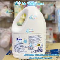 Nước giặt Dnee 3000ml trắng tinh khôi mang lại cảm giác sạch sẽ và thoáng mát cho bé