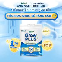 Nutifood GrowPLUS+ Tiêu Hóa 2+ lon 800g công thức Thụy Điển giúp trẻ tăng cân bền vững
