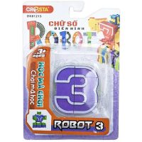 Robot Chữ Số 3 Cresta DK81215 Sự Kết Hợp Hoàn Hảo Giữa Học Tập Và Vui Chơi