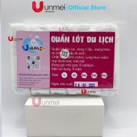 Set 6 Quần Lót Giấy Cotton UNMEI Kháng Khuẩn Thông Thoáng Đủ Size Cho Nữ Dùng Một Lần Tiện Lợi