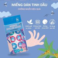 Set miếng dán tinh dầu chống muỗi KuKu KU1125 phụ kiện không thể thiếu cho bé khi ra ngoài