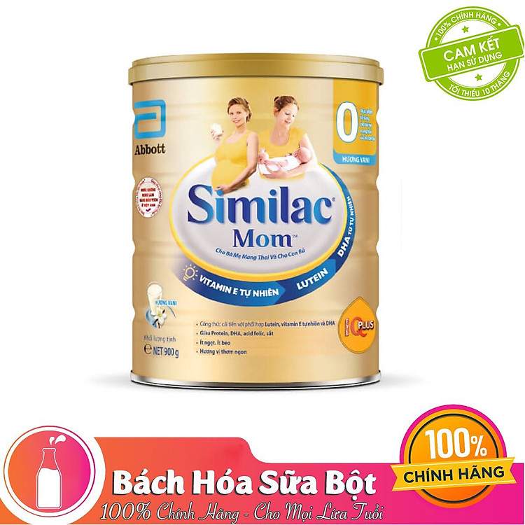 Similac Mom hương Vani 900g người bạn đồng hành tin cậy cho sức khỏe của mẹ và bé