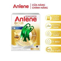 Sữa bột Anlene Gold hương Vanilla 1200g phiên bản mới nhất hỗ trợ vận động không giới hạn