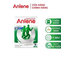 Sữa bột Anlene hương Vanilla hộp 440g chăm sóc sức khỏe xương khớp cho mọi thành viên trong gia đình
