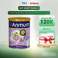 Sữa Bột Anmum Materna Hương Vanilla 800g Đồng Hành Cùng Mẹ Bầu Tặng Set 2 Ly Sứ