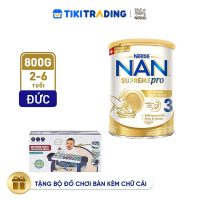 Sữa bột NAN SUPREMEPRO 3 800g đạm Gentle Optipro nhập khẩu Đức cho bé từ 2 đến 6 tuổi