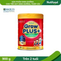Sữa bột Nutifood GrowPLUS+ Suy Dinh Dưỡng Đỏ 2+ 850G nền tảng sức khỏe cho tương lai