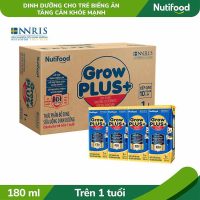 Sữa bột pha sẵn GrowPLUS+ Xanh 180ml đồng hành cùng mẹ trong hành trình chăm sóc bé biếng ăn