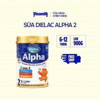 Sữa bột Vinamilk Dielac Alpha 2 hộp 900g nguồn dinh dưỡng vàng cho sự phát triển của trẻ nhỏ