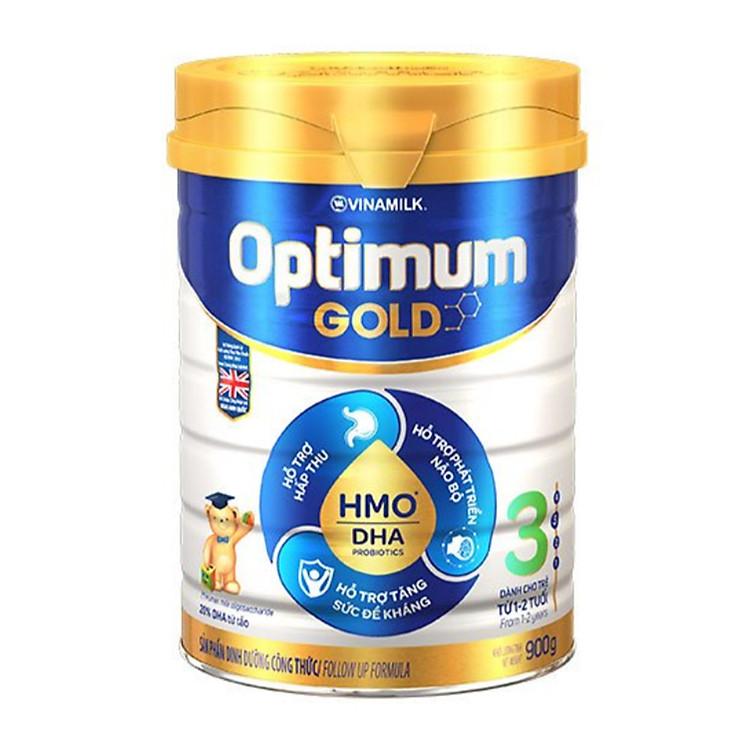 Sữa bột Vinamilk Optimum Gold 3 900g sự lựa chọn tin cậy của mẹ cho sự khởi đầu hoàn hảo