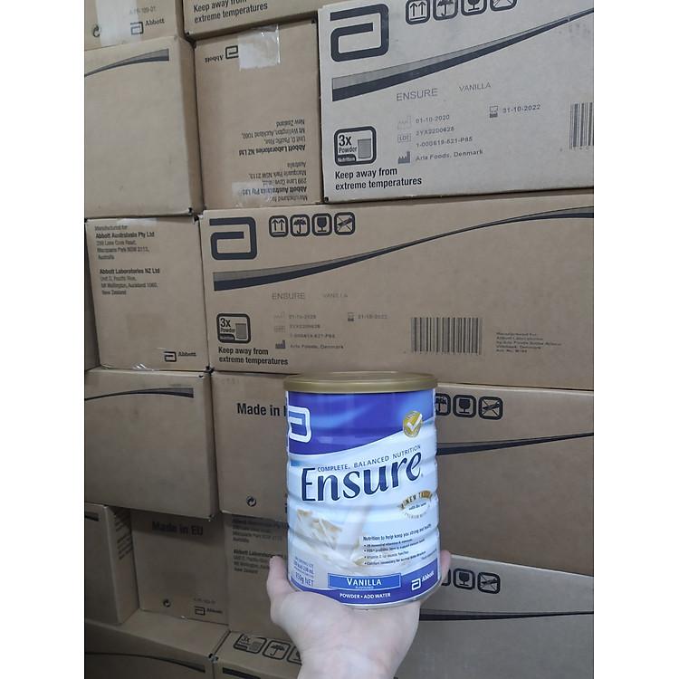 Sữa Ensure Úc Complete Balanced Nutrition 850g mang lại nguồn năng lượng dồi dào cho người già
