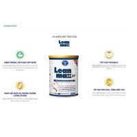 Sữa LeanMax Adult đồng hành cùng quá trình phục hồi sức khỏe của người bệnh tại nhà