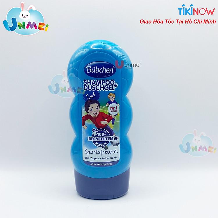 Sữa tắm gội Bubchen thể thao 230ml giải pháp chăm sóc da và tóc tối ưu cho trẻ nhỏ