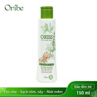 Sữa tắm gội Oriss Baby 150ml sản phẩm tin dùng cho bé sạch rôm sẩy mỗi ngày