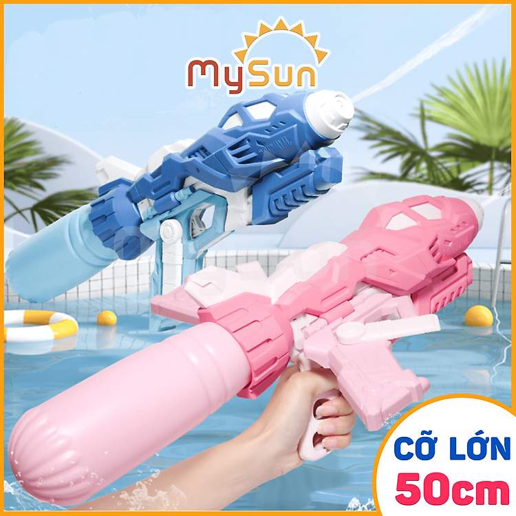 Súng bắn nước cỡ lớn công nghệ nén khí áp lực cao cho trải nghiệm vui chơi đỉnh cao