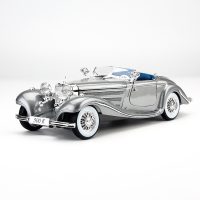Sưu Tầm Xe Cổ Cùng Mercedes-Benz 500K TYP Special Roadster Grey 1:18 Maisto Chất Lượng Cao