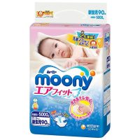 Tã Dán Moony Nhật Bản NB90 90 Miếng Lựa Chọn Hàng Đầu Cho Sức Khỏe Làn Da Trẻ Sơ Sinh
