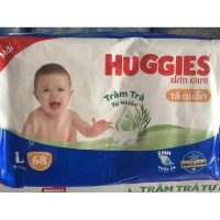 Tã quần Huggies Skin Care L68 ngăn ngừa hăm tã hiệu quả cho bé từ 9 đến 14kg