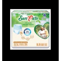 Tã quần người lớn Sunmate L7 combo 6 gói hàng công ty chất lượng cao mẫu mới