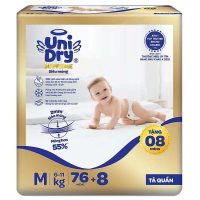 Tã quần Unidry G3X Supreme size M 84 miếng mẫu mới siêu mỏng kháng khuẩn hiệu quả