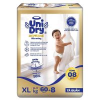 Tã quần Unidry G3X Supreme size XL 60 cộng 8 miếng sự lựa chọn hoàn hảo cho bé