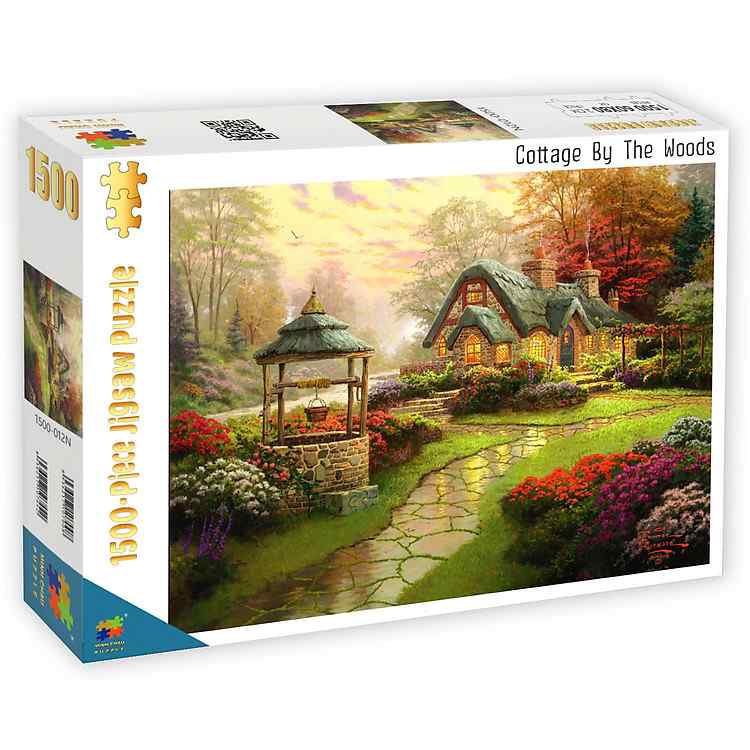 Tận Hưởng Không Gian Yên Bình Qua Bộ Tranh Ghép Minh Châu Cottage By The Woods 1500 Mảnh